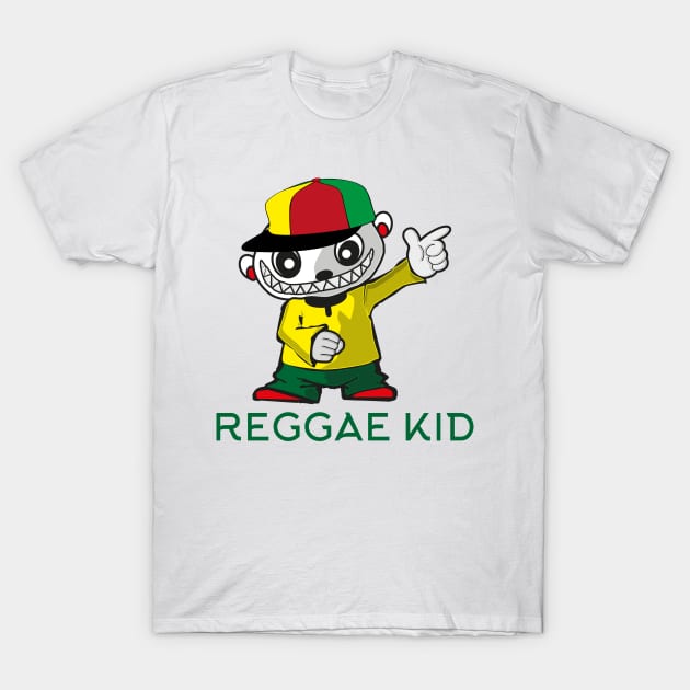 REGGAEKID T-Shirt by irfandesign